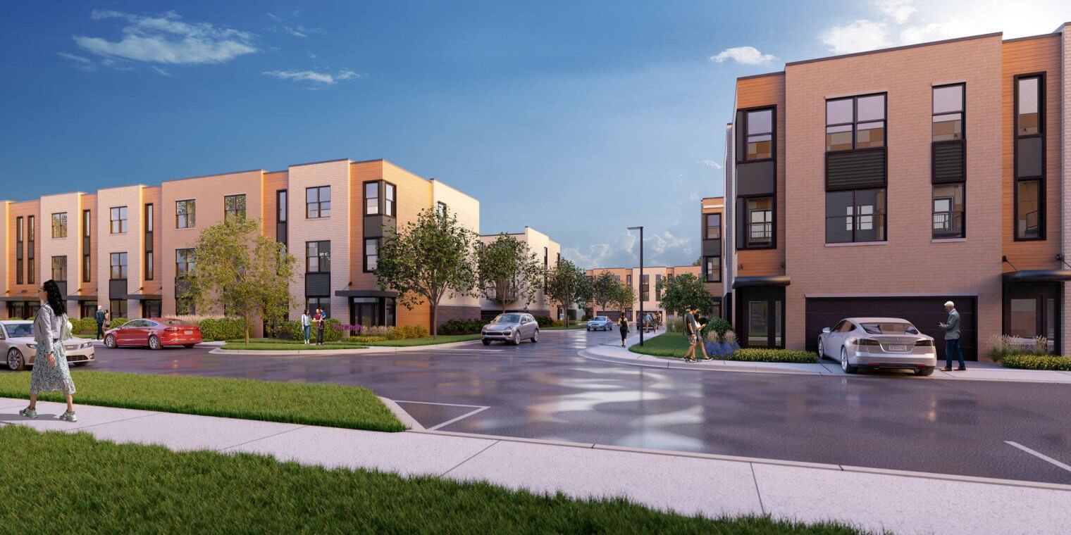 henry skokie il apartments exterior rendering